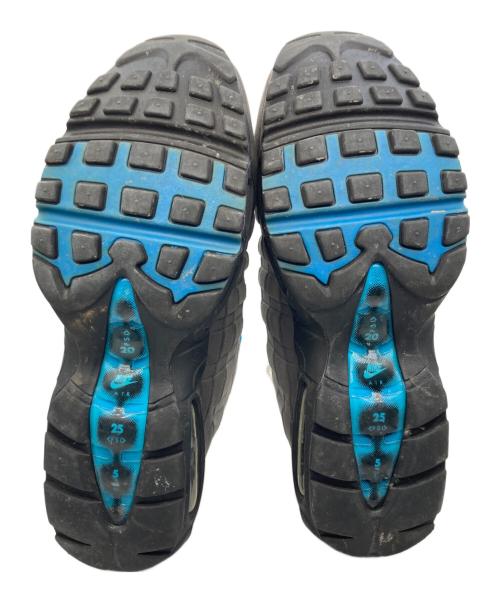 NIKE（ナイキ）NIKE (ナイキ) Air Max 95 ローカットスニーカー グレー×ブルー サイズ:28cmの古着・服飾アイテム