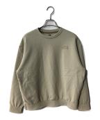 THE NORTH FACEザ ノース フェイス）の古着「ラリーオンロッククルースウェット」｜ベージュ