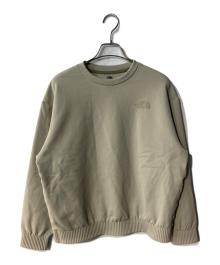 THE NORTH FACE（ザ ノース フェイス）の古着「ラリーオンロッククルースウェット」｜ベージュ