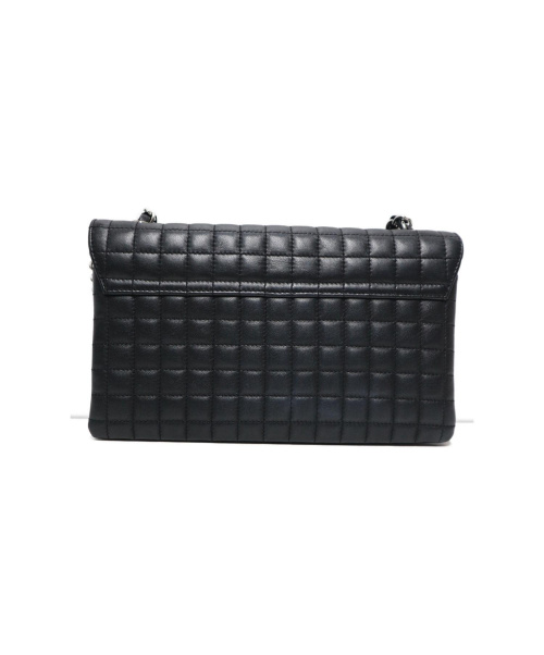 CHANEL（シャネル）CHANEL (シャネル) ココマーククローバーチェーンショルダーバッグ サイズ:下記参照 カメリア ラムスキン 10173884　チョコバーNo5の古着・服飾アイテム