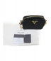 中古・古着 PRADA (プラダ) ベロアチェーンショルダーバッグ ブラック サイズ:下記参照 VELLUTO 1BH076 42：54800円