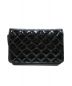 CHANEL (シャネル) エナメルショルダーバッグ ブラック サイズ:下記参照 14857698：99800円