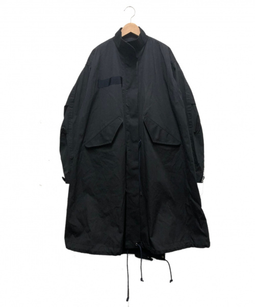 sacai（サカイ）sacai (サカイ) オーバーサイズコート ネイビー サイズ:2 19SS SCW-004の古着・服飾アイテム