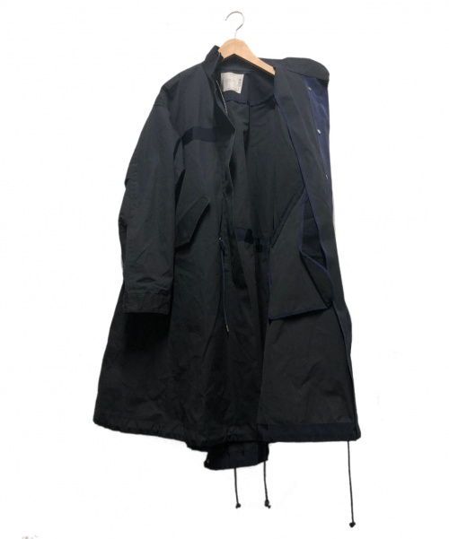 sacai（サカイ）sacai (サカイ) オーバーサイズコート ネイビー サイズ:2 19SS SCW-004の古着・服飾アイテム
