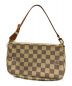 LOUIS VUITTON (ルイヴィトン) ポシェットアクセソワール ホワイト サイズ:下記参照 ダミエ・アズール N51986 CA0130：34800円