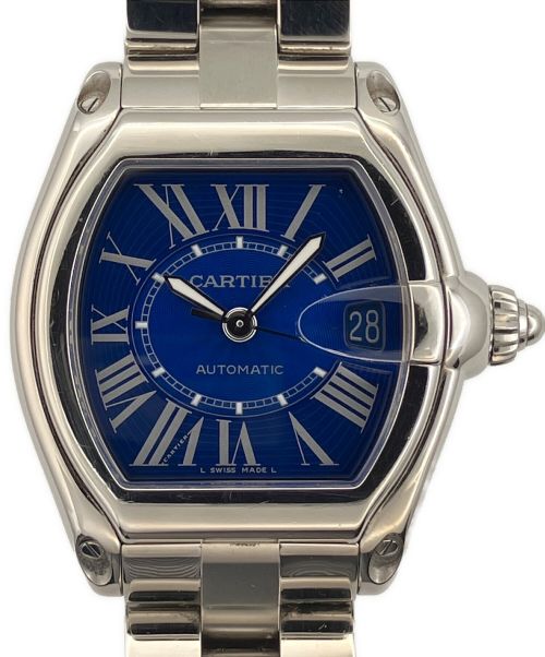 Cartier（カルティエ）Cartier (カルティエ) ロードスターLM ブルーダイヤルの古着・服飾アイテム
