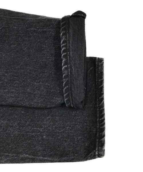 sacai（サカイ）sacai (サカイ) Straight Denim Pants ブラックの古着・服飾アイテム