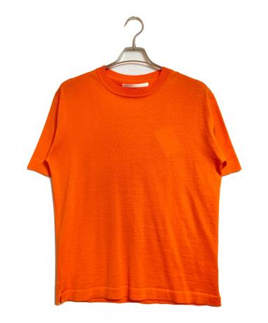 【未使用タグ付】GIORGIO ARMANI 半袖 ニット オレンジ 2XL 中古・古着通販】TOHNAI (トーナイ) 半袖ニット オレンジ サイズ:2