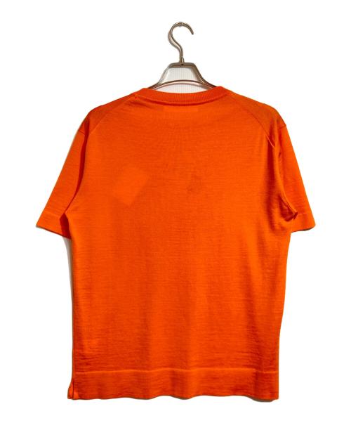 TOHNAI（トーナイ）TOHNAI (トーナイ) 半袖ニット オレンジ サイズ:2の古着・服飾アイテム