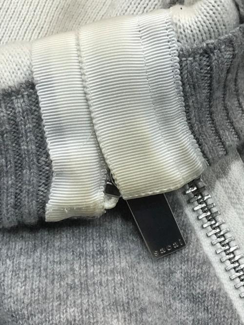 sacai（サカイ）sacai (サカイ) s Cashmere Knit Pullover グレー サイズ:2の古着・服飾アイテム