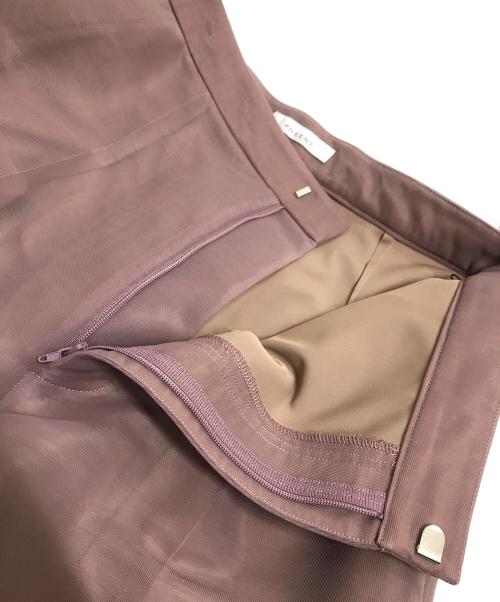 PHEENY（フィーニー）PHEENY (フィーニー) Seer double knit wide slacks ブラウン サイズ:1の古着・服飾アイテム