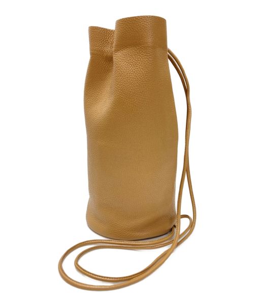 Aeta（アエタ）Aeta (アエタ) PEBBLE GRAIN LEATHER BONSAC S ベージュの古着・服飾アイテム