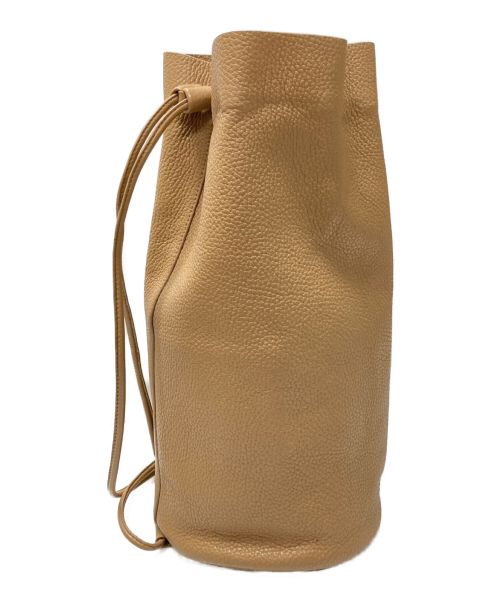Aeta（アエタ）Aeta (アエタ) PEBBLE GRAIN LEATHER BONSAC S ベージュの古着・服飾アイテム
