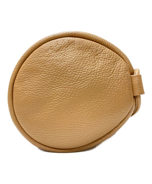 Aeta（アエタ）Aeta (アエタ) PEBBLE GRAIN LEATHER BONSAC S ベージュの古着・服飾アイテム