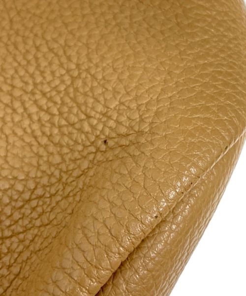 Aeta（アエタ）Aeta (アエタ) PEBBLE GRAIN LEATHER BONSAC S ベージュの古着・服飾アイテム