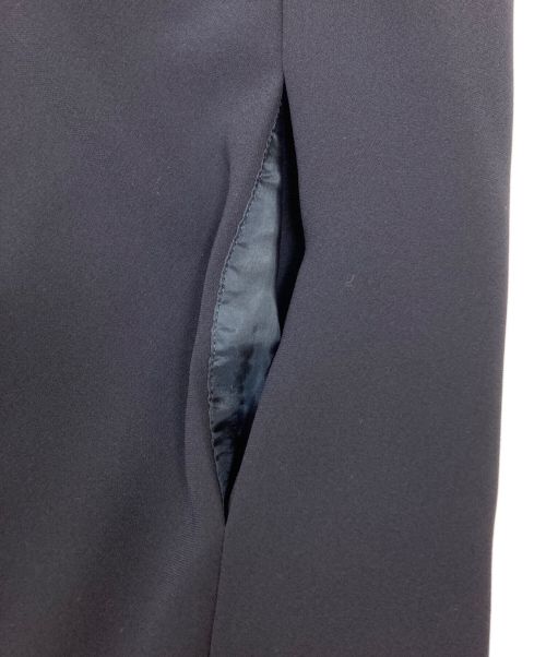 Mame Kurogouchi（マメクロゴウチ）Mame Kurogouchi (マメクロゴウチ) Cherry Blossom Sleeves Dress ネイビー サイズ:1の古着・服飾アイテム