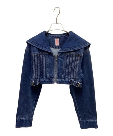 ジャケット・アウター FETICO SAILOR COLLAR DENIM JACKET 3037001543844445_01_8119.jpeg