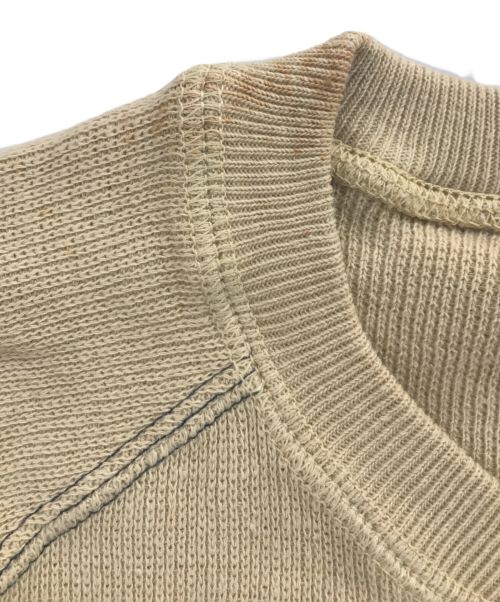 POLO RALPH LAUREN（ポロ・ラルフローレン）POLO RALPH LAUREN (ポロ・ラルフローレン) コットンニット ベージュ サイズ:Sの古着・服飾アイテム