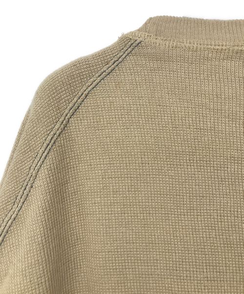 POLO RALPH LAUREN（ポロ・ラルフローレン）POLO RALPH LAUREN (ポロ・ラルフローレン) コットンニット ベージュ サイズ:Sの古着・服飾アイテム