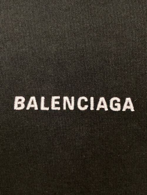 BALENCIAGA（バレンシアガ）BALENCIAGA (バレンシアガ) ミディアムフィットロゴTシャツ ブラック サイズ:Lの古着・服飾アイテム