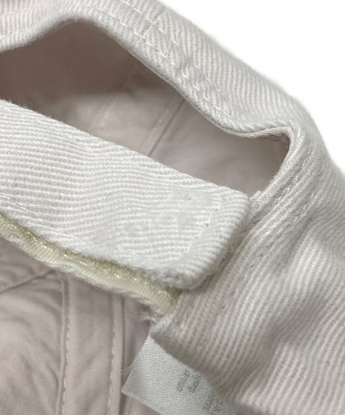 BALENCIAGA（バレンシアガ）BALENCIAGA (バレンシアガ) GAFFER CAP ホワイト サイズ:M 57cmの古着・服飾アイテム