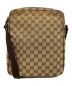 GUCCI (グッチ) GGキャンバスショルダーバッグ ベージュ：22000円