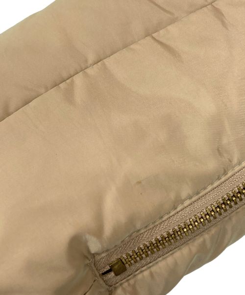 MAX&Co.（マックスアンドコー）MAX&Co. (マックスアンドコー) ダウンジャケット ベージュ サイズ:36の古着・服飾アイテム