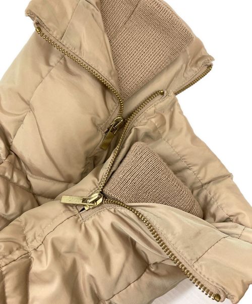 MAX&Co.（マックスアンドコー）MAX&Co. (マックスアンドコー) ダウンジャケット ベージュ サイズ:36の古着・服飾アイテム