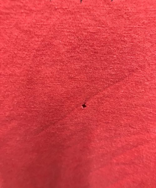 UNDERCOVERISM（アンダーカバーイズム）UNDERCOVERISM (アンダーカバーイズム) GIZ柄tee レッド サイズ:Mの古着・服飾アイテム