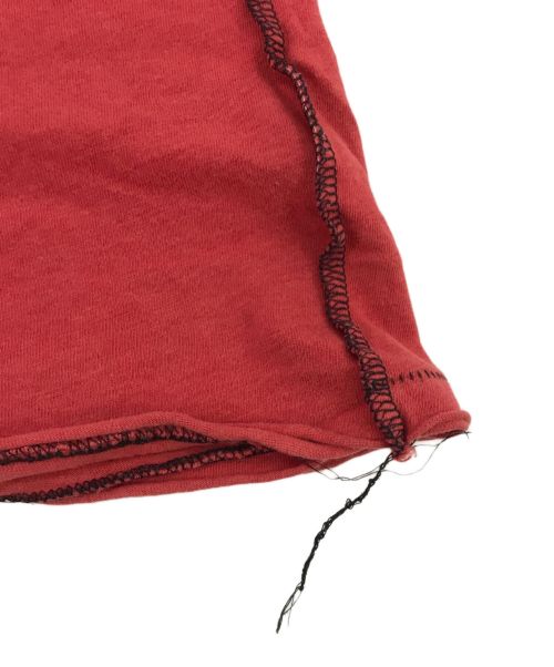 UNDERCOVERISM（アンダーカバーイズム）UNDERCOVERISM (アンダーカバーイズム) GIZ柄tee レッド サイズ:Mの古着・服飾アイテム
