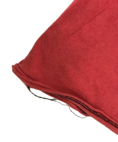 UNDERCOVERISM（アンダーカバーイズム）UNDERCOVERISM (アンダーカバーイズム) GIZ柄tee レッド サイズ:Mの古着・服飾アイテム