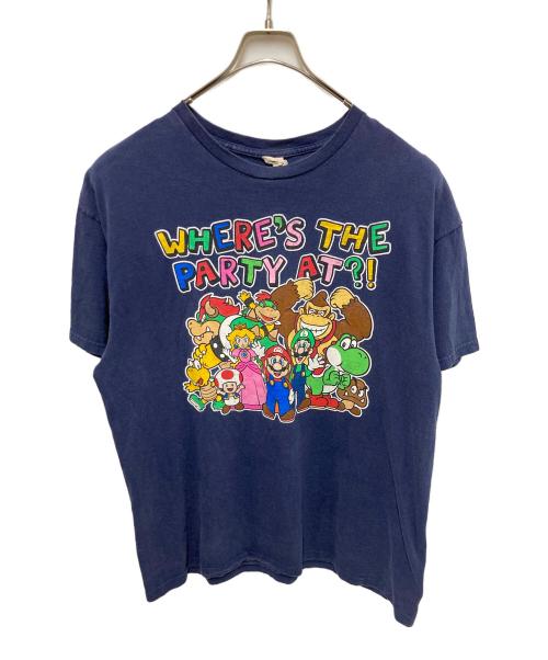 DELTA PRO WEIGHT（デルタプロウェイト）DELTA PRO WEIGHT (デルタプロウェイト) SUPER MARIOtee ネイビー サイズ:XLの古着・服飾アイテム