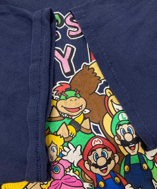 DELTA PRO WEIGHT（デルタプロウェイト）DELTA PRO WEIGHT (デルタプロウェイト) SUPER MARIOtee ネイビー サイズ:XLの古着・服飾アイテム