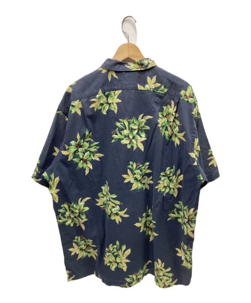 POLO RALPH LAUREN（ポロ・ラルフローレン）POLO RALPH LAUREN (ポロ・ラルフローレン) 90`Sアロハコットンシャツ ネイビー サイズ:XLの古着・服飾アイテム