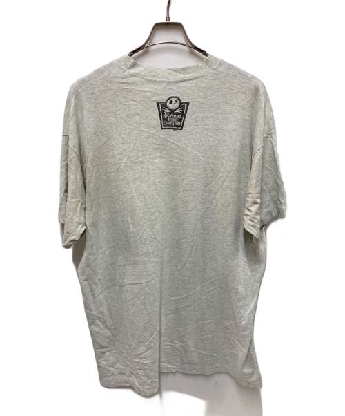 nightmare before christmas（ナイトメアービフォアクリスマス）Nightmare Before Christmas (ナイトメアービフォアクリスマス) 90`SナイトメアTEE グレー サイズ:XLの古着・服飾アイテム