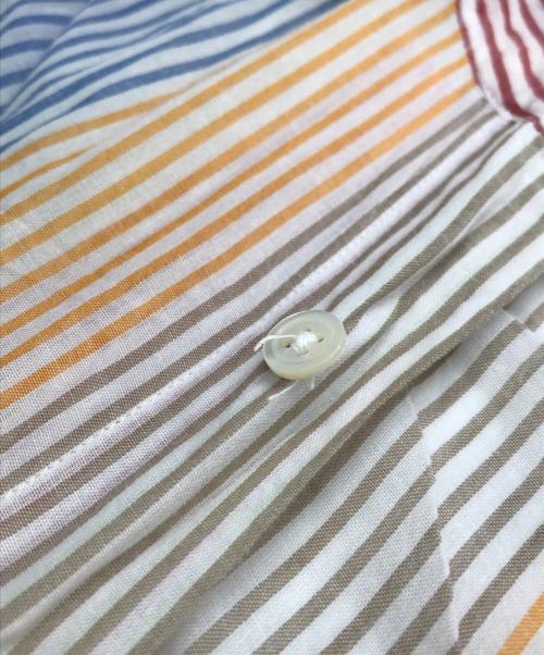 KAPTAIN SUNSHINE（キャプテンサンシャイン）KAPTAIN SUNSHINE (キャプテンサンシャイン) ストライプシャツ マルチカラー サイズ:Lの古着・服飾アイテム