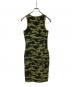 A BATHING APE (ア ベイシング エイプ) 1ST CAMO TANK TOP ONEPIECE グリーン サイズ:M：13000円