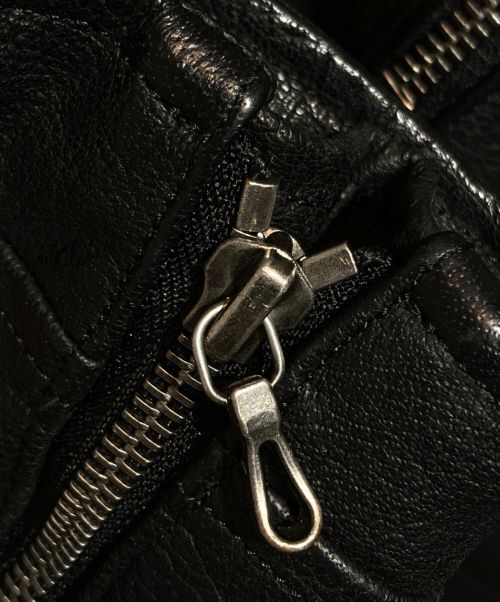 JULIUS（ユリウス）JULIUS (ユリウス) レザージャケット ブラック サイズ:2の古着・服飾アイテム