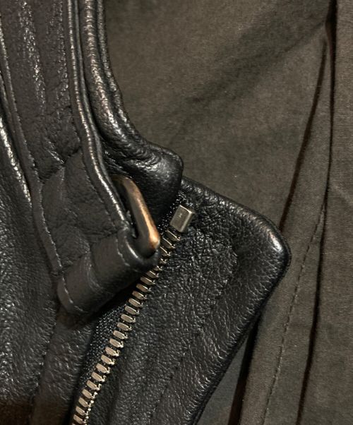 JULIUS（ユリウス）JULIUS (ユリウス) レザージャケット ブラック サイズ:2の古着・服飾アイテム