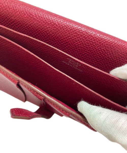 HERMES（エルメス）HERMES (エルメス) 財布 レッドの古着・服飾アイテム