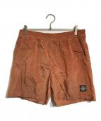 STONE ISLANDストーンアイランド）の古着「NYLON METAL SWIM SHORTS」｜オレンジ