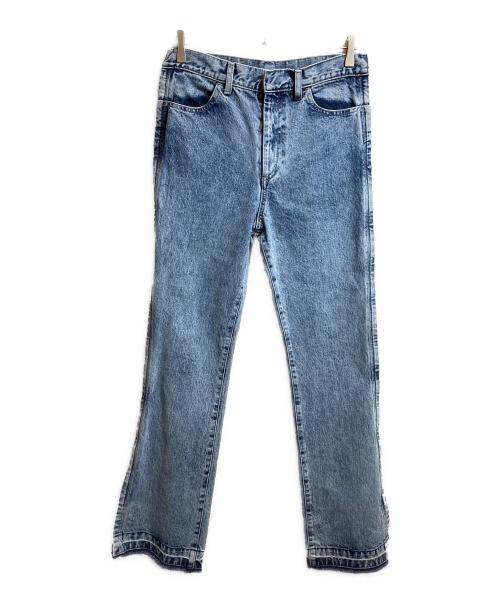 TOGA ARCHIVES（トーガアーカイブス）TOGA ARCHIVES (トーガアーカイブス) ZIP DENIM PANTS インディゴ サイズ:Mの古着・服飾アイテム