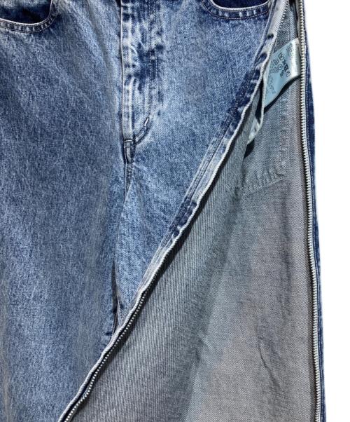 TOGA ARCHIVES（トーガアーカイブス）TOGA ARCHIVES (トーガアーカイブス) ZIP DENIM PANTS インディゴ サイズ:Mの古着・服飾アイテム