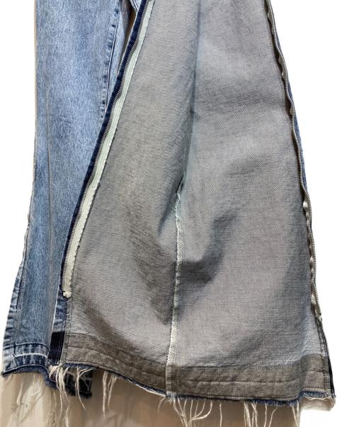 TOGA ARCHIVES（トーガアーカイブス）TOGA ARCHIVES (トーガアーカイブス) ZIP DENIM PANTS インディゴ サイズ:Mの古着・服飾アイテム