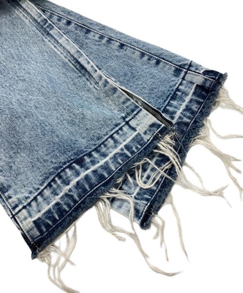 TOGA ARCHIVES（トーガアーカイブス）TOGA ARCHIVES (トーガアーカイブス) ZIP DENIM PANTS インディゴ サイズ:Mの古着・服飾アイテム