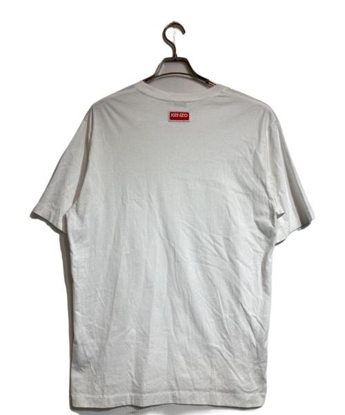 KENZO（ケンゾー）KENZO (ケンゾー) 'Varsity Jungle' エレファント Tシャツ ホワイト サイズ:Mの古着・服飾アイテム