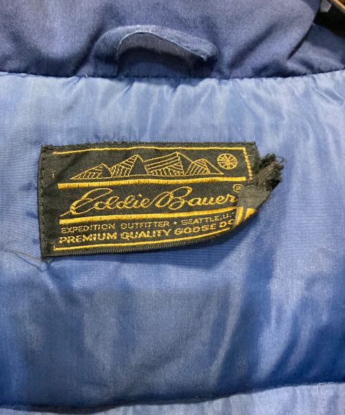 Eddie Bauer（エディーバウアー）Eddie Bauer (エディーバウアー) 70`s GOOSE DOWN JACKET ネイビー サイズ:表記無しの古着・服飾アイテム