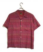 Needlesニードルズ）の古着「S/S One-Up Shirt」｜レッド