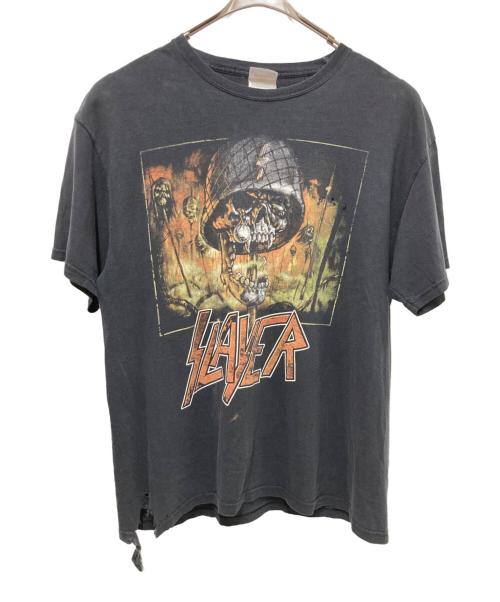 Hanes（ヘインズ）Hanes (ヘインズ) 00s slayer T-shirts ブラック サイズ:Lの古着・服飾アイテム