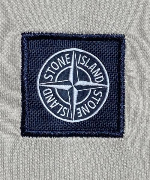 STONE ISLAND（ストーンアイランド）STONE ISLAND (ストーンアイランド) ICON PATCH T-SHIRTS ベージュ サイズ:Lの古着・服飾アイテム